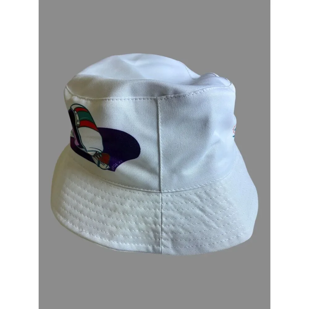 Truist Miami Dolphins White Space Graphic Bucket Hat One Size